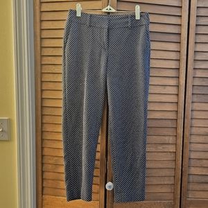 Ann Taylor Patterned Ankle-Length Pants (2P)